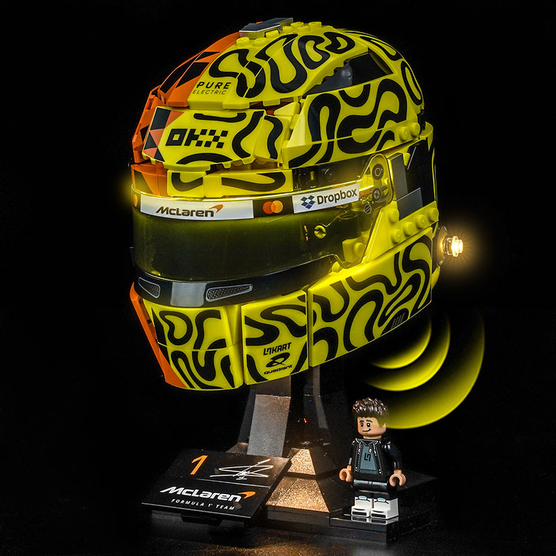 Led Light Kit for LEGO® McLaren Mastercard F1® Team Lando Norris Helmet 43023