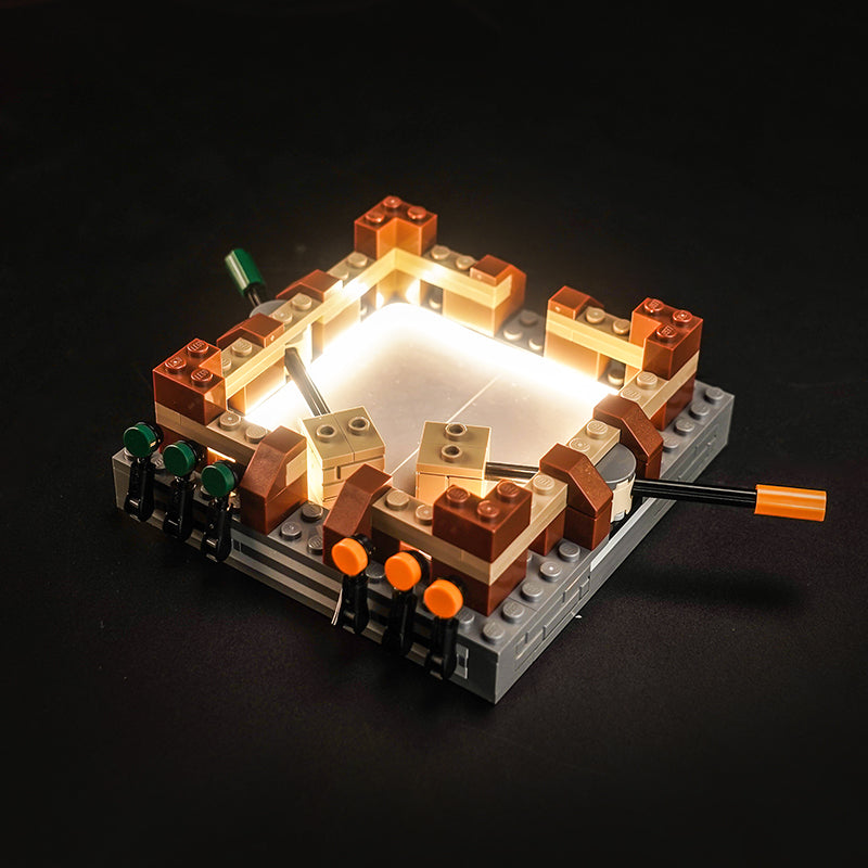 LED Light Kit for LEGO® Minecraft® 21272 Woodland Mansion Fighting Ring