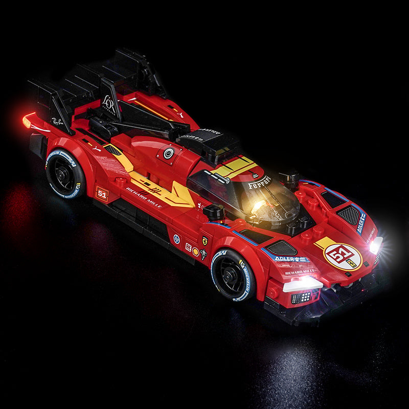 Led Light Kit for LEGO® Ferrari 499P 77261