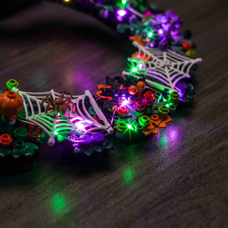 LED Light Kit for LEGO® Seasonal Halloween Wreath 40825