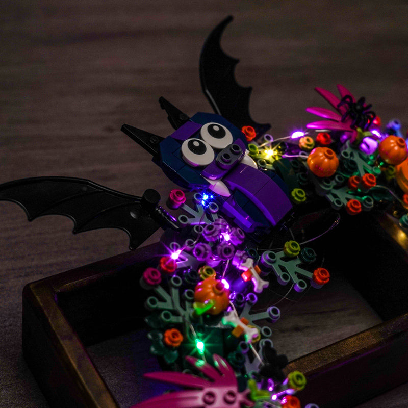 LED Light Kit for LEGO® Seasonal Halloween Wreath 40825