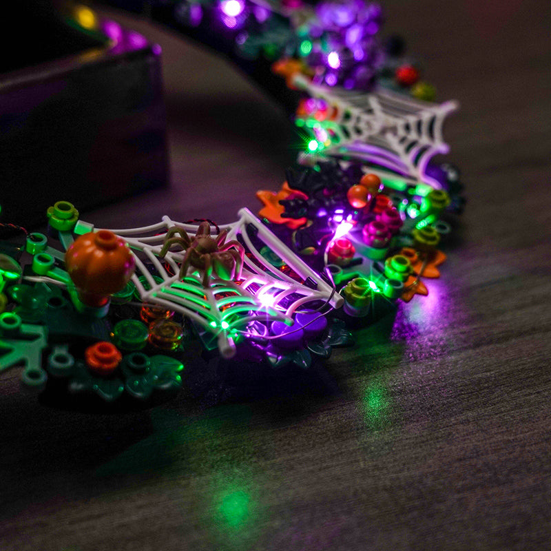 LED Light Kit for LEGO® Seasonal Halloween Wreath 40825
