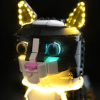 LED Light Kit Compatible with LEGO® Ideas Tuxedo Cat 21349