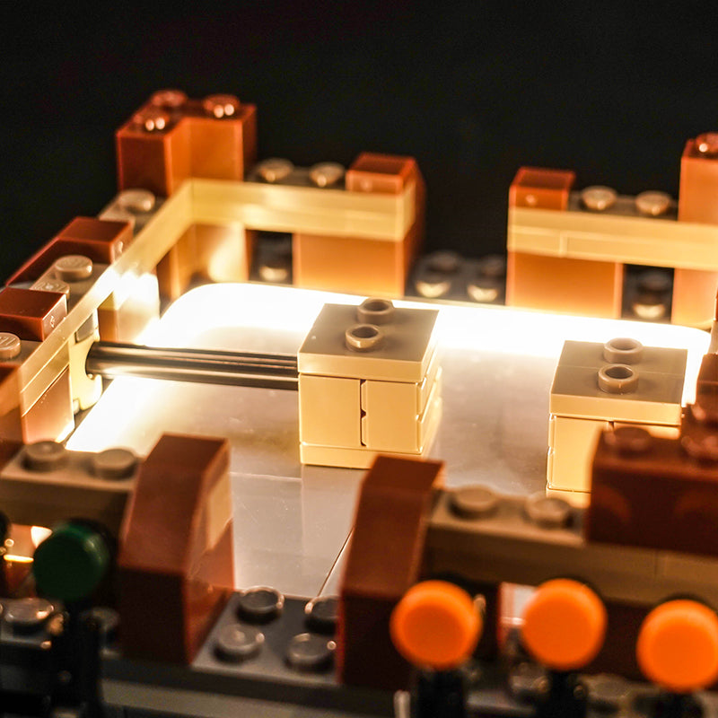 LED Light Kit for LEGO® Minecraft® 21272 Woodland Mansion Fighting Ring