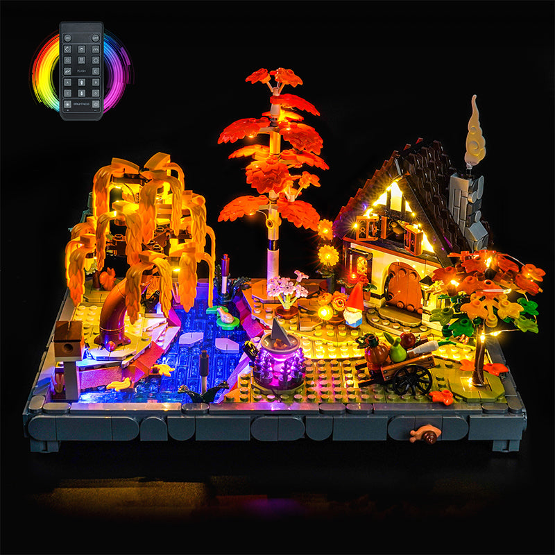 Led Light Kit for LEGO® Autumn Cottage Garden 11372