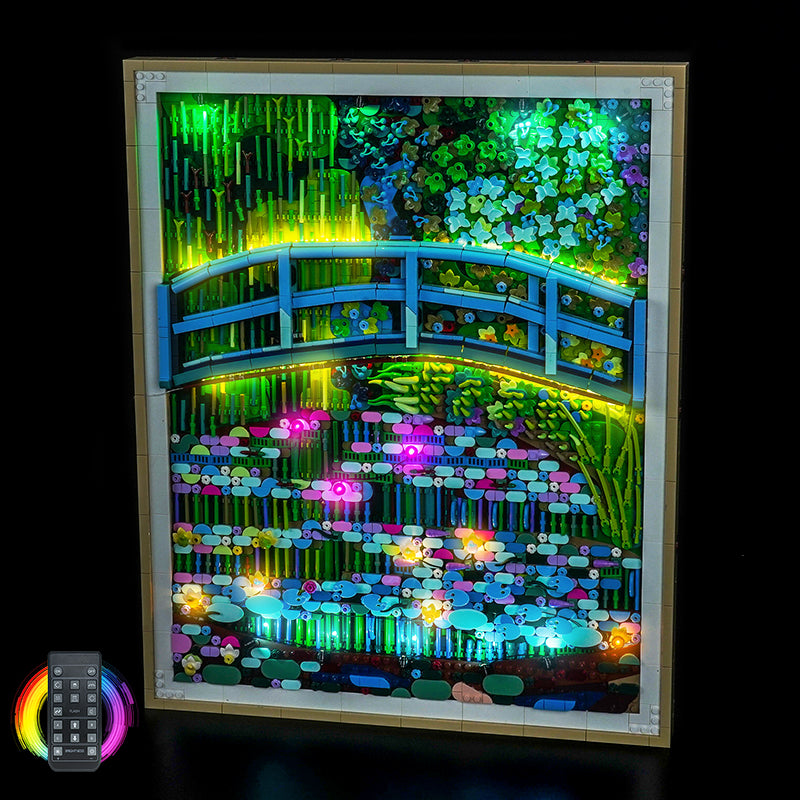 Led Light Kit for LEGO® Claude Monet – Bridge over a Pond of Water Lilies 31220