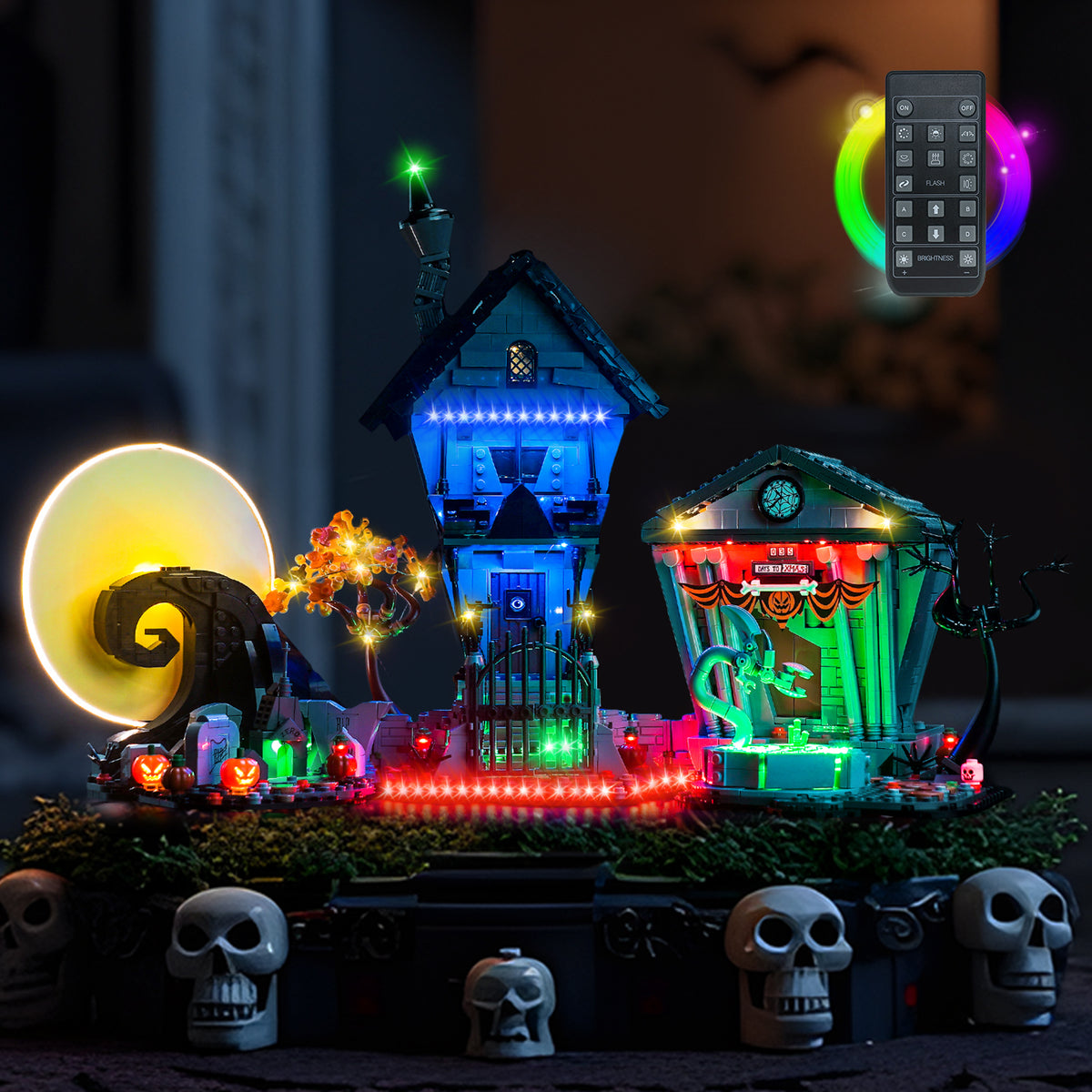 LED Light Kit for LEGO® Ideas Disney Tim Burton’s The Nightmare Before Christmas 21351
