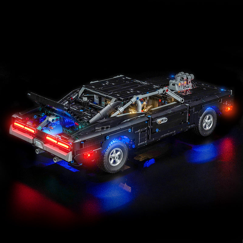 Led Light Kit for LEGO® Fast and Furious Dodge Charger R/T Car 42231