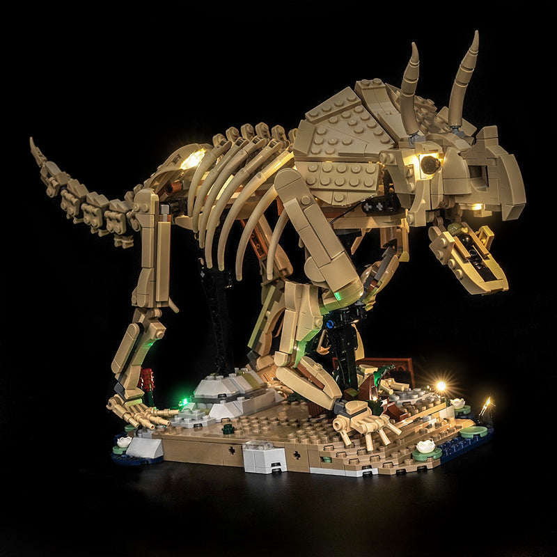 Led Light Kit for LEGO® Dinosaur Fossils: Triceratops 77985