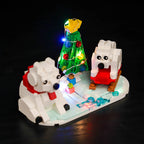 LED Light Kit for LEGO® Seasonal 40571 Wintertime Polar Bears
