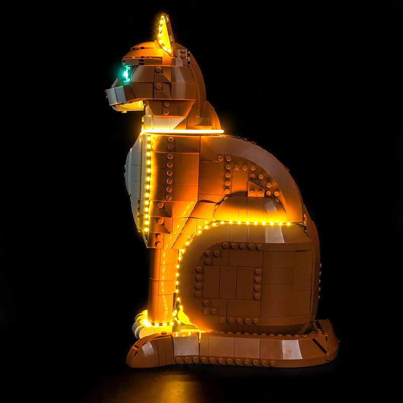 Led Light Kit for LEGO® Orange Catt 21376