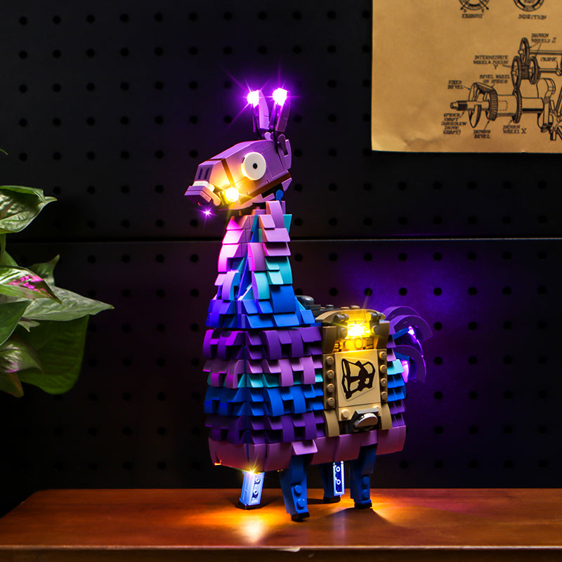 LED Light Kit for LEGO® Fortnite® 77071 Supply Llama