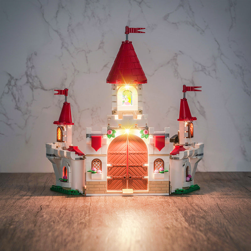LED Light Kit for LEGO® Super Mario™ 71435 Battle with Roy at Peach's Castle