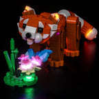 Led Light Kit for LEGO® Cute Animals: Red Panda Lighting 31394