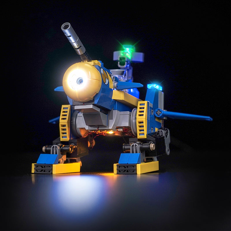 LED Light Kit for LEGO® Sonic the Hedgehog™ 77002 Cyclone vs. Metal Sonic