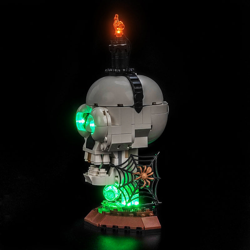Led Light Kit for LEGO® Halloween Skull Candle 40883