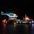 Led Light Kit for LEGO® Flatbed Truck with Helicopter 31146