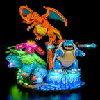 Led Light Kit for LEGO® Venusaur, Charizard and Blastoise 72153