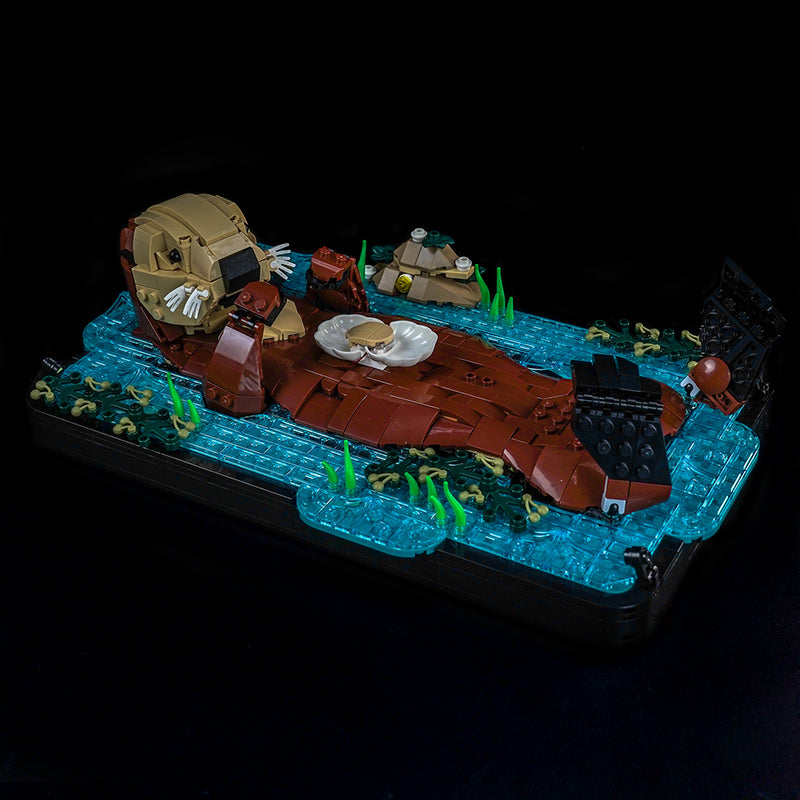 Led Light Kit for LEGO® Floating Sea Otters 21366
