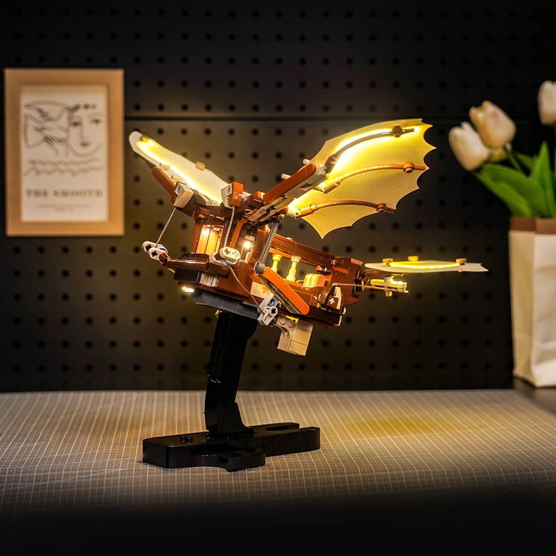 LED Light Kit for LEGO® Icons Leonardo da Vinci’s Flying Machine 10363