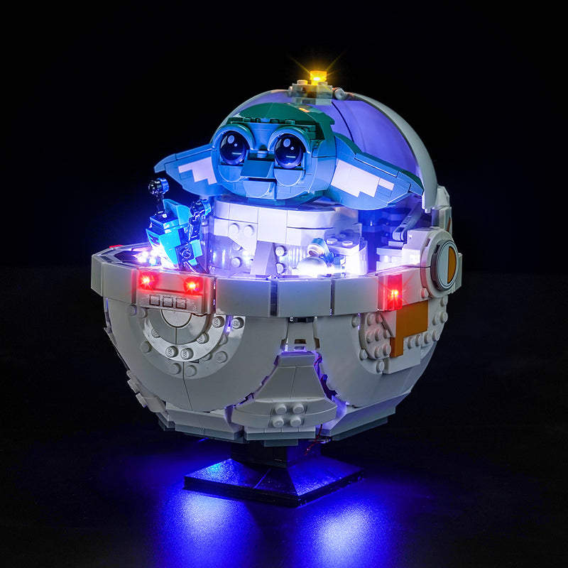 LED Light Kit for LEGO® Star Wars™ 75403 Grogu™ with Hover Pram