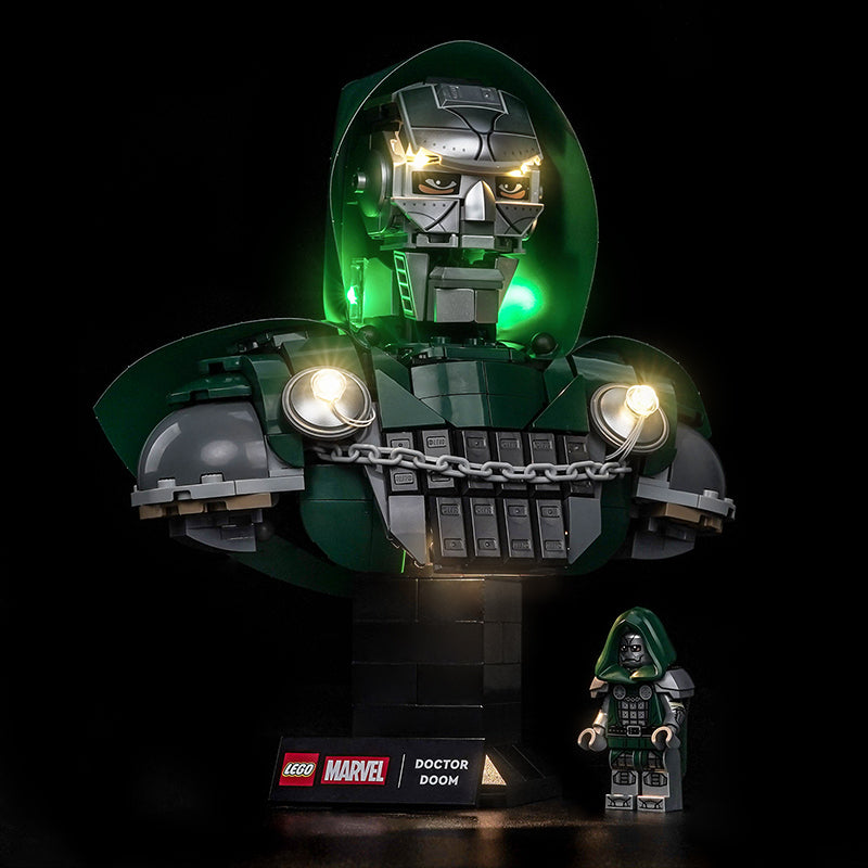 Led Light Kit for LEGO® Doctor Doom Bust 76345