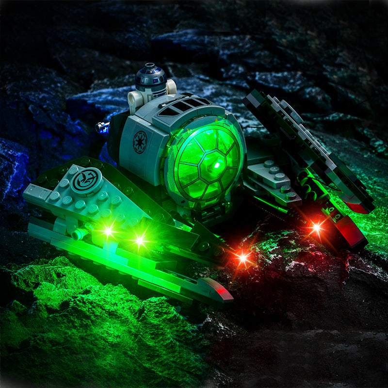 LED Light Kit for LEGO® Star Wars™ 75360 Yoda's Jedi Starfighter™