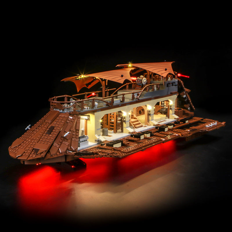 LED Light Kit Compatible with LEGO® Star Wars Jabba’s Sail Barge 75397