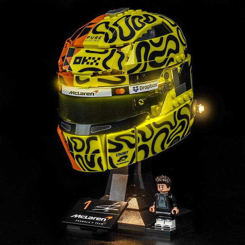 Led Light Kit for LEGO® McLaren Mastercard F1® Team Lando Norris Helmet 43023