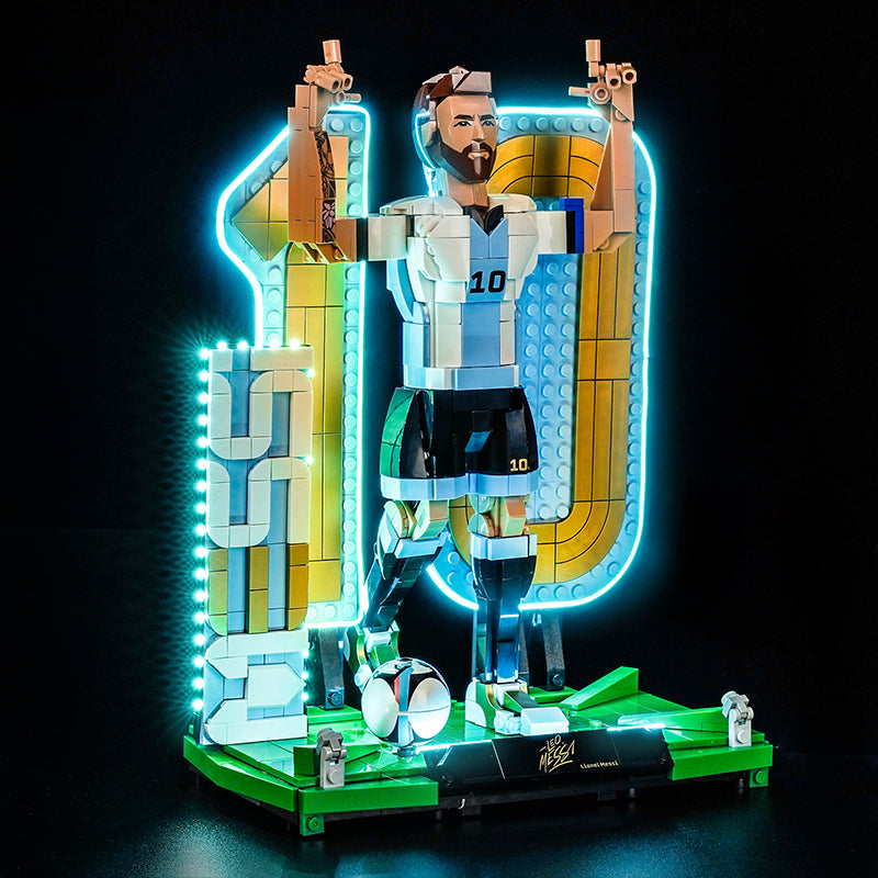 Led Light Kit for LEGO® Lionel Messi – Soccer Legend 43015