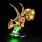 LED Light Kit for LEGO® Jurassic World 76969 Dinosaur Fossils: Triceratops Skull
