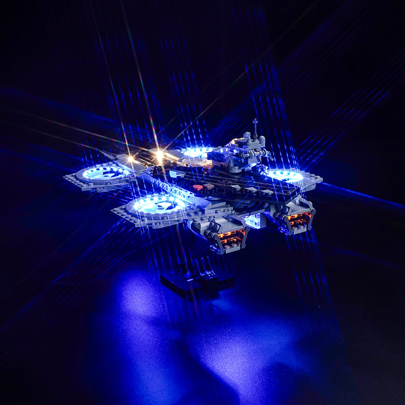 LED Light Kit for LEGO® Marvel 76295 The Avengers Helicarrier
