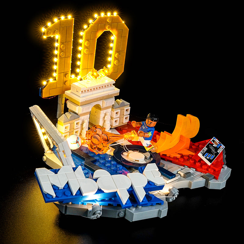 Led Light Kit for LEGO® Kylian Mbappé – Soccer Highlights 43013