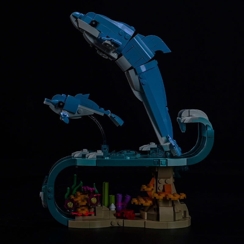 Led Light Kit for LEGO® Sea Animals: Beautiful Dolphins 31385