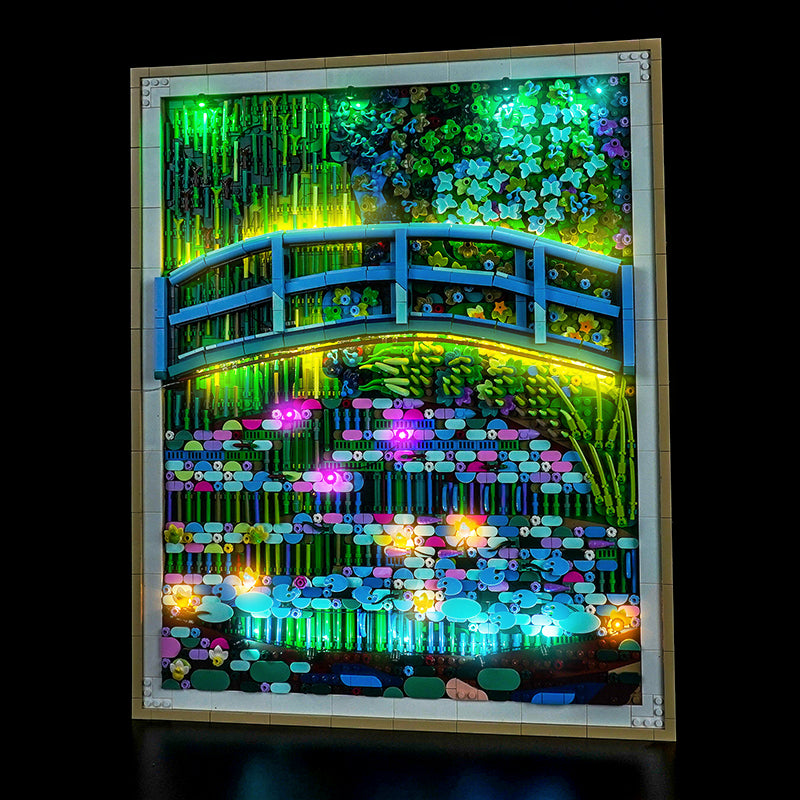 Led Light Kit for LEGO® Claude Monet – Bridge over a Pond of Water Lilies 31220