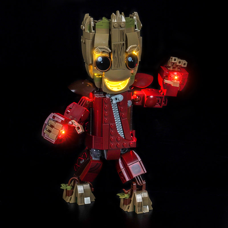Led Light Kit for LEGO® Ravager Jumpsuit Groot 76341