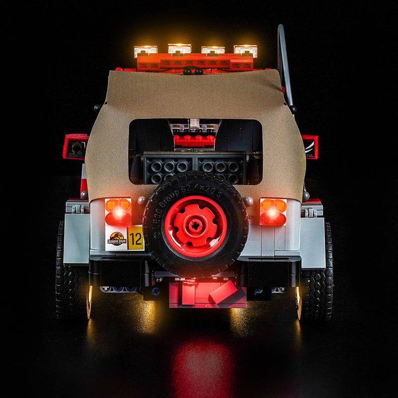 Led Light Kit for LEGO® Jurassic Park Jeep® Wrangler 77984