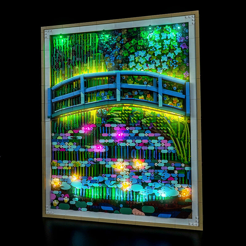 Led Light Kit for LEGO® Claude Monet – Bridge over a Pond of Water Lilies 31220