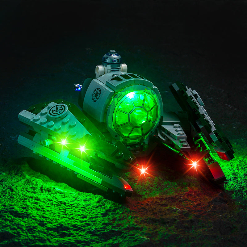 LED Light Kit for LEGO® Star Wars™ 75360 Yoda's Jedi Starfighter™