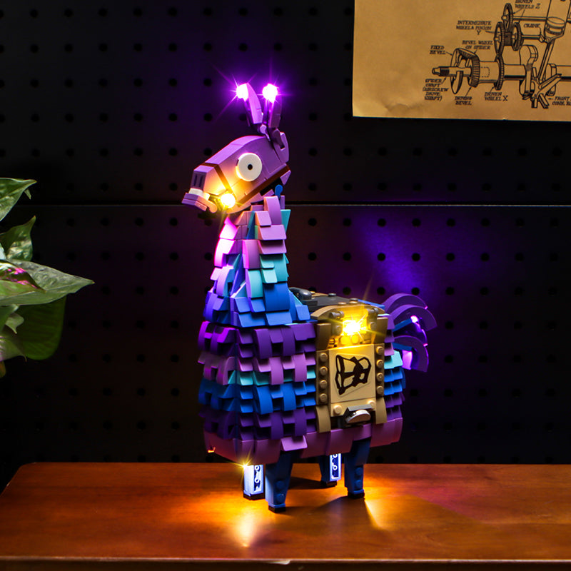 LED Light Kit for LEGO® Fortnite® 77071 Supply Llama