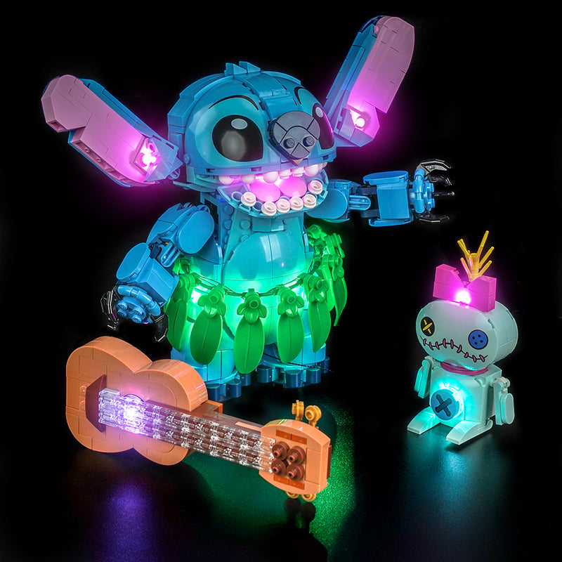 Led Light Kit for LEGO® Disney™ Stitch & Scrump 43296
