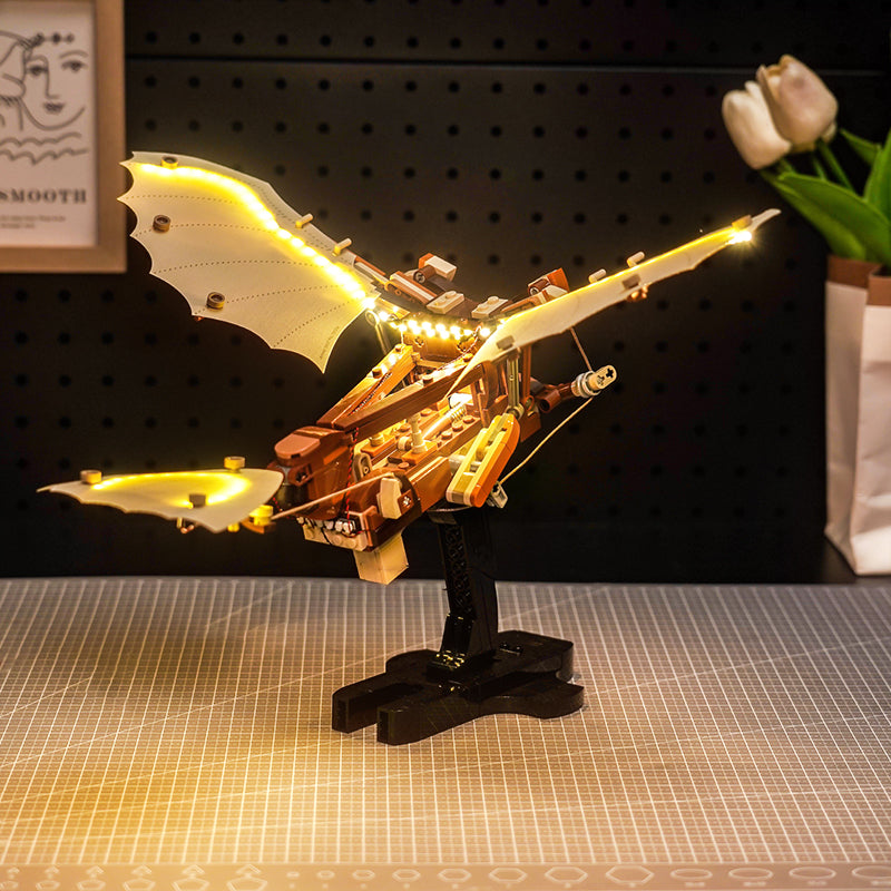 LED Light Kit for LEGO® Icons Leonardo da Vinci’s Flying Machine 10363