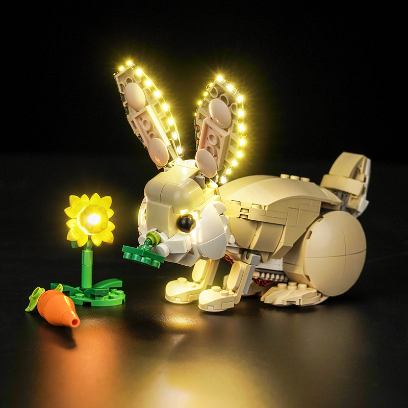 LED Light Kit for LEGO® Creator 3in1 Cute Bunny 31162