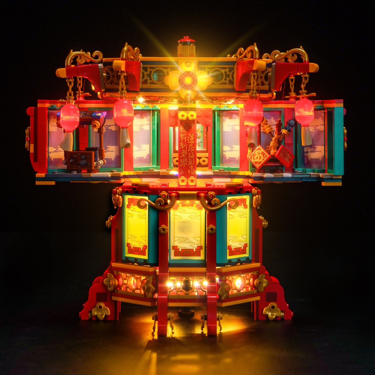 LED Light Kit for LEGO® Spring Festival 80116 Trotting Lantern