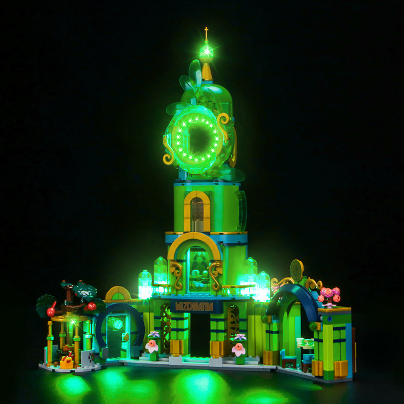 LED Light Kit for LEGO® Wicked 75684 Welcome to Emerald City