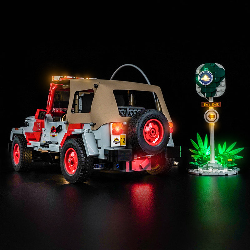 Led Light Kit for LEGO® Jurassic Park Jeep® Wrangler 77984