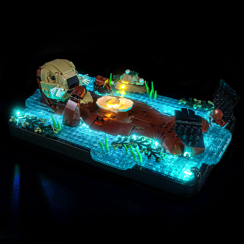 Led Light Kit for LEGO® Floating Sea Otters 21366