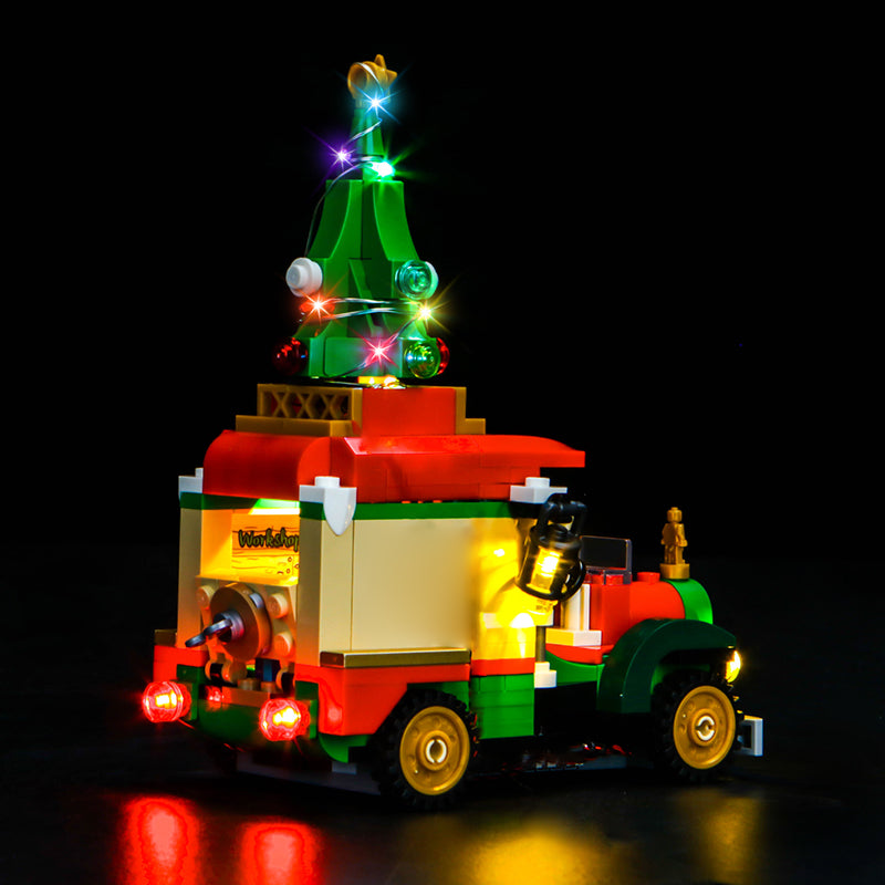 LED Light Kit for LEGO® Christmas 40746 Santa's Delivery Truck