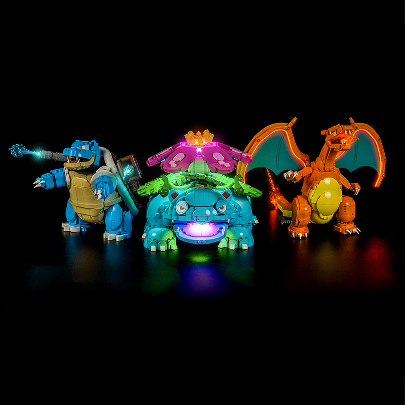 Led Light Kit for LEGO® Venusaur, Charizard and Blastoise 72153