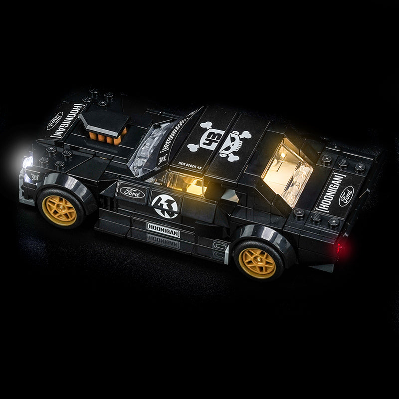 Led Light Kit for LEGO® Ken Block's '65 Ford Mustang Hoonicorn V1 77262